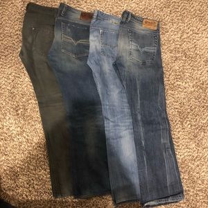 Bundle men’s Diesel jeans